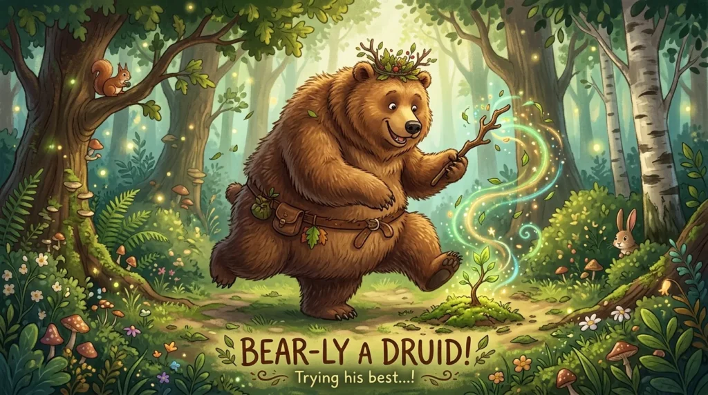 Funny Druid Puns