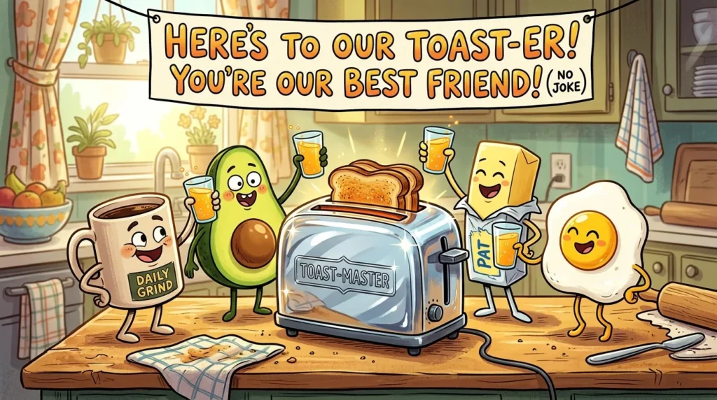 Funny Toaster Puns