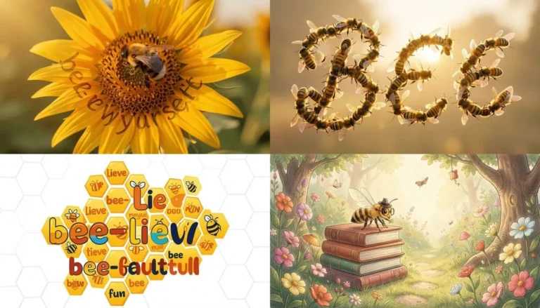 bee words puns