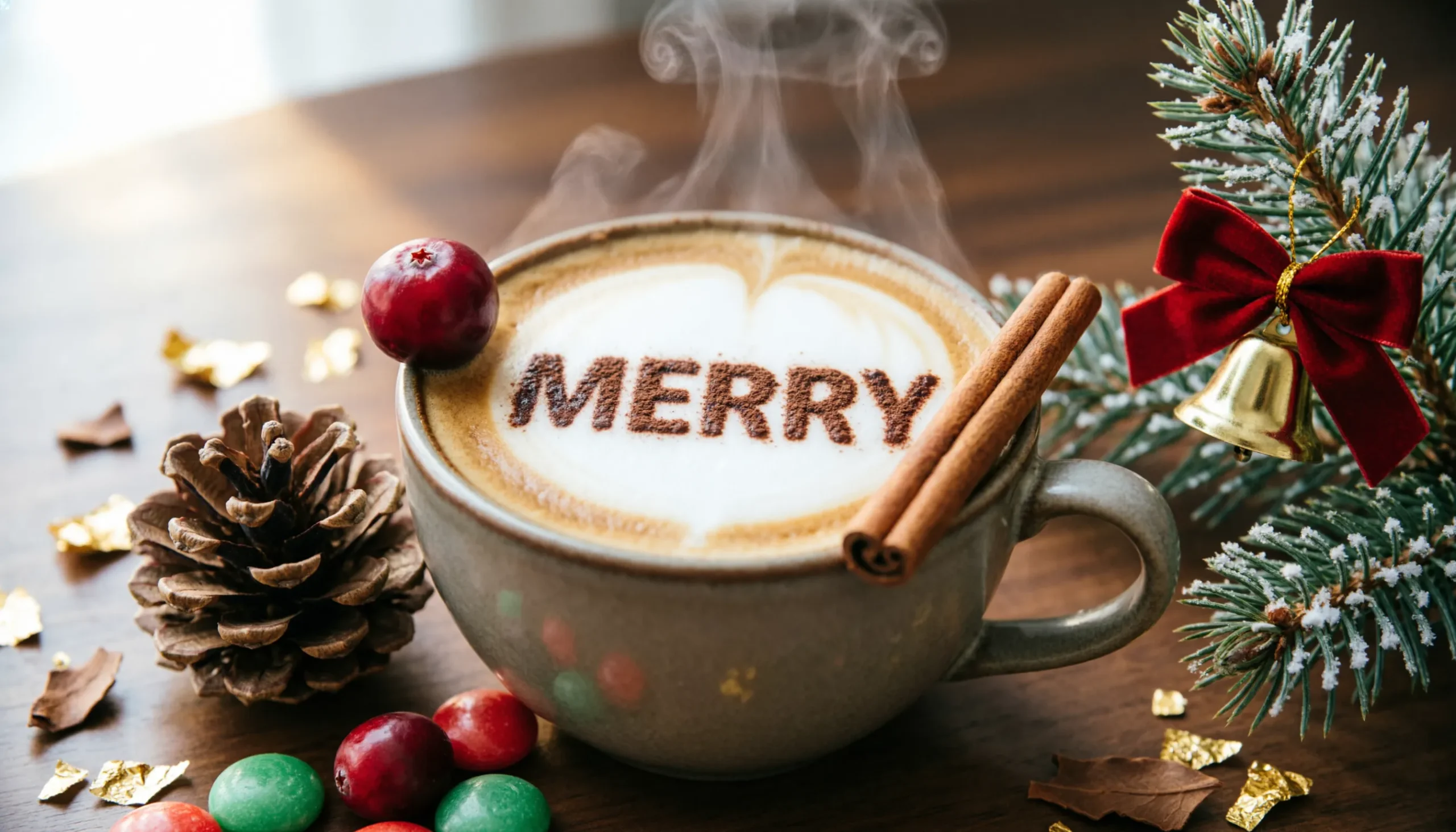 christmas coffee puns