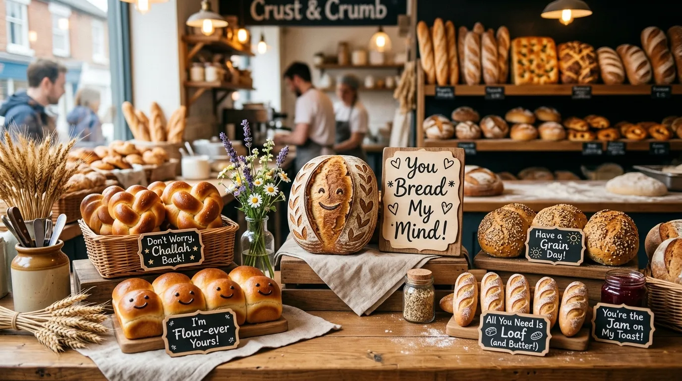 Cute Bread Puns