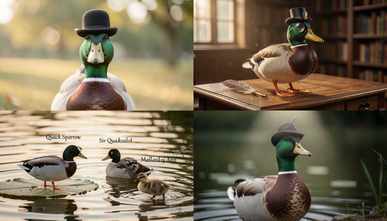 Duck Names Puns
