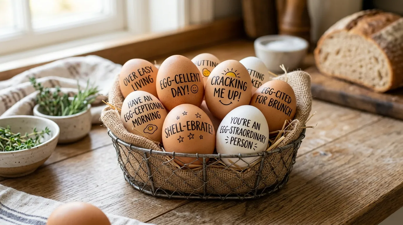 Egg Word Puns