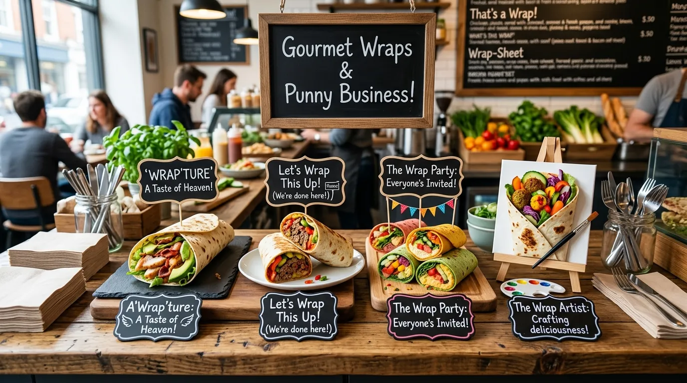 wrap puns