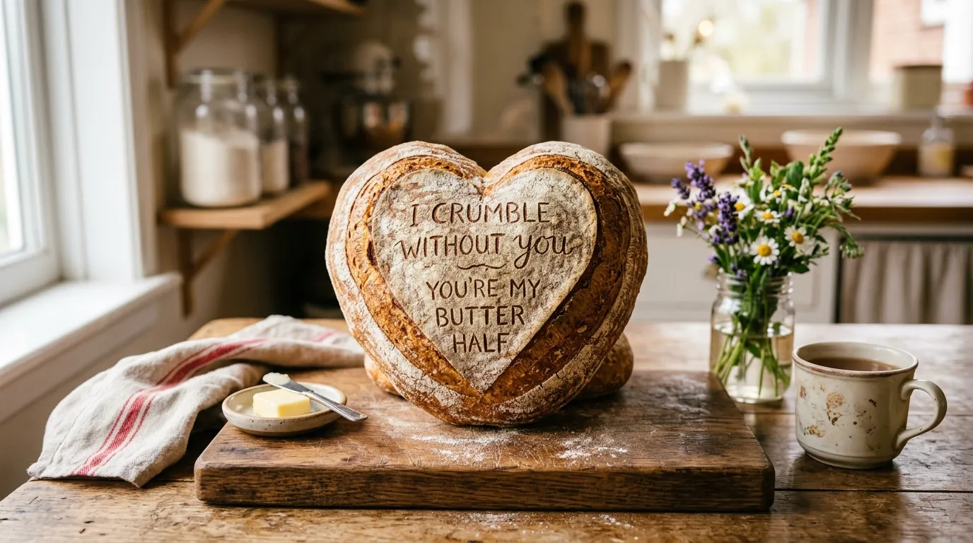 bread puns love