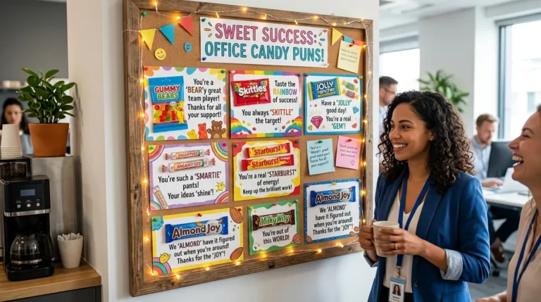 candy puns for work