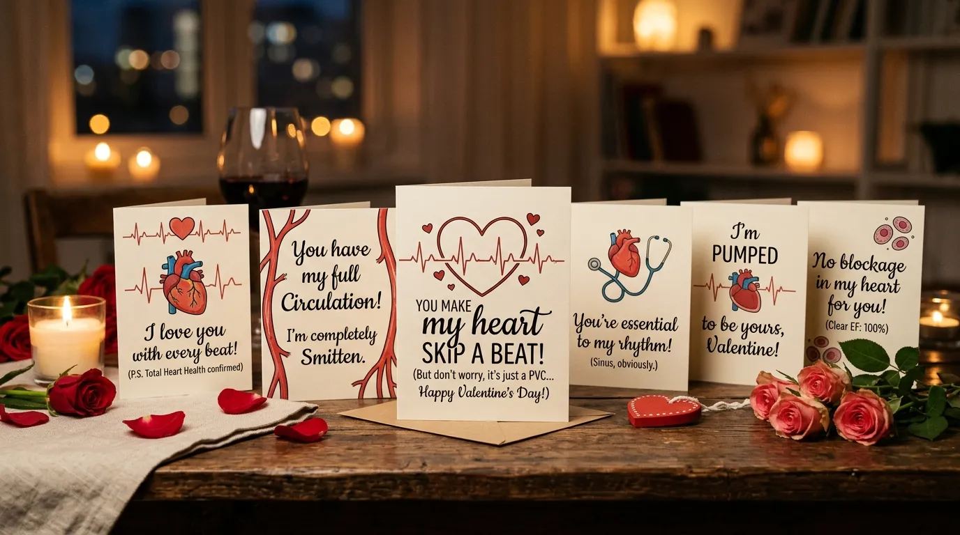 cardiology valentines puns
