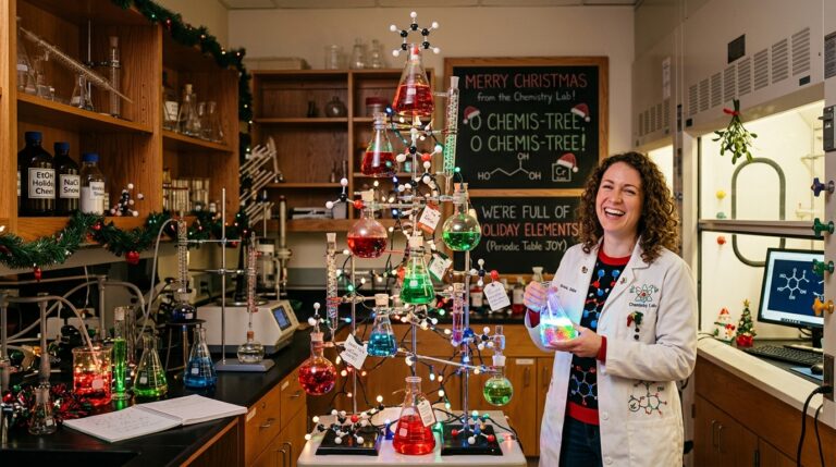christmas science puns