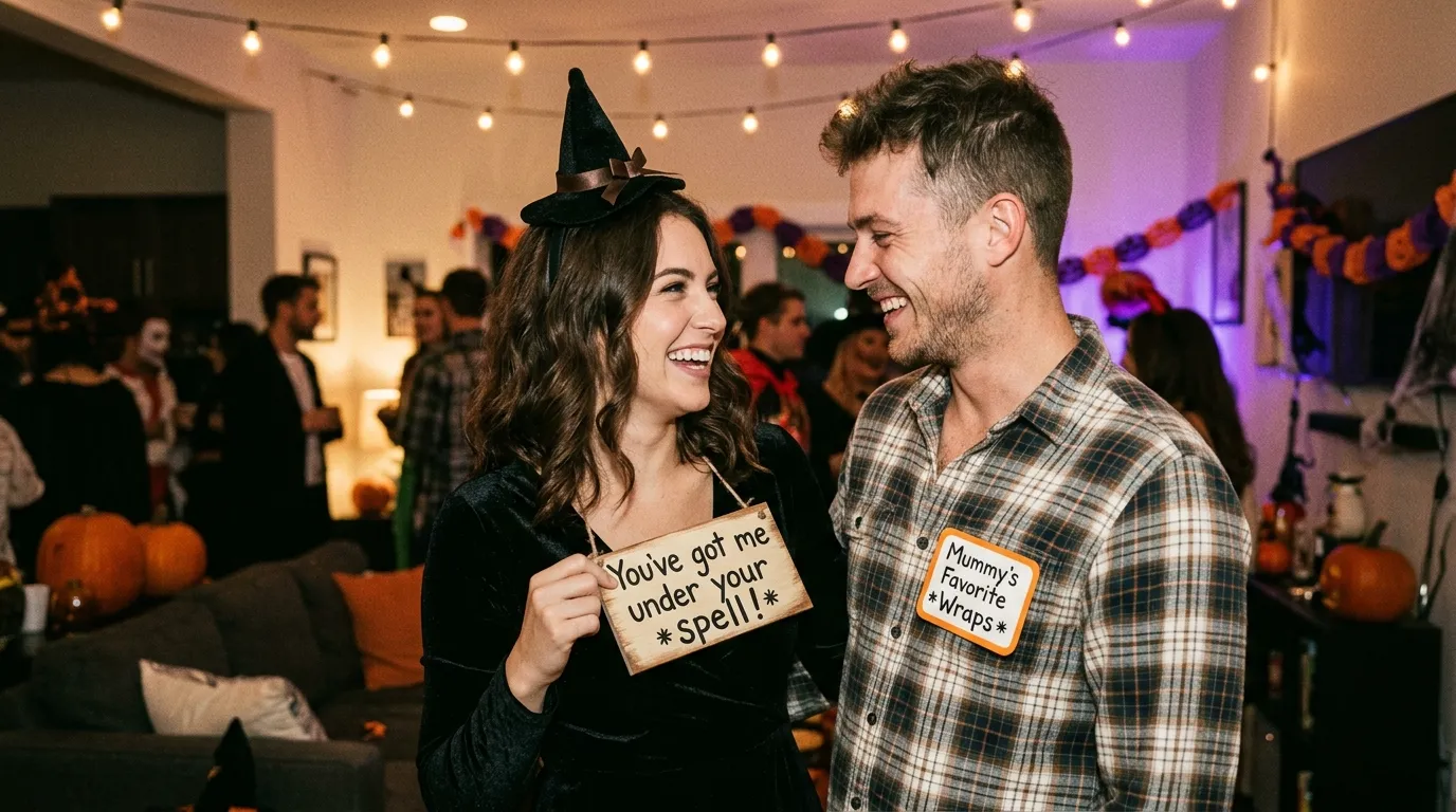 flirty halloween puns