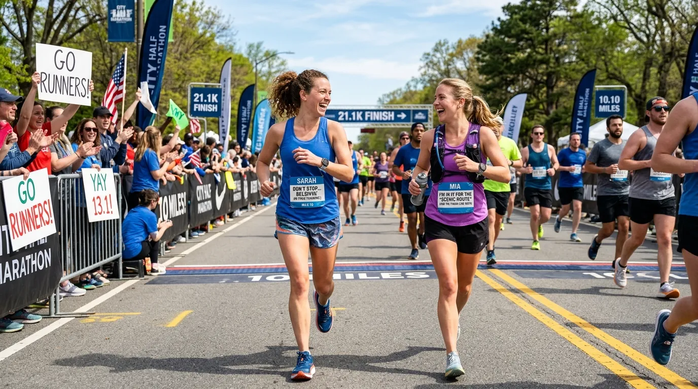 half marathon puns