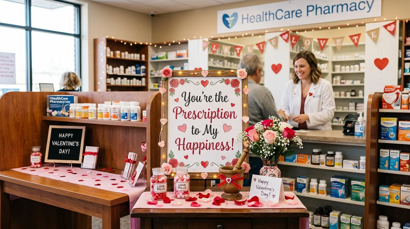 pharmacy valentines day puns