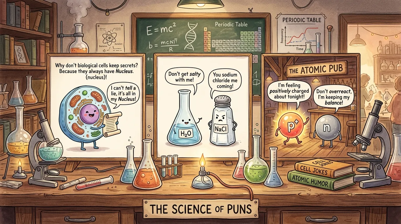 science jokes and puns