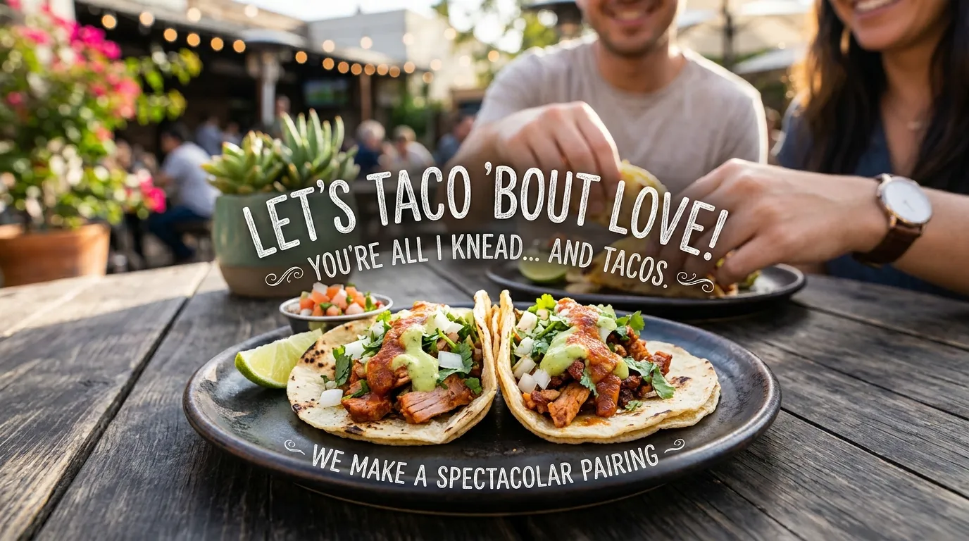 taco puns love