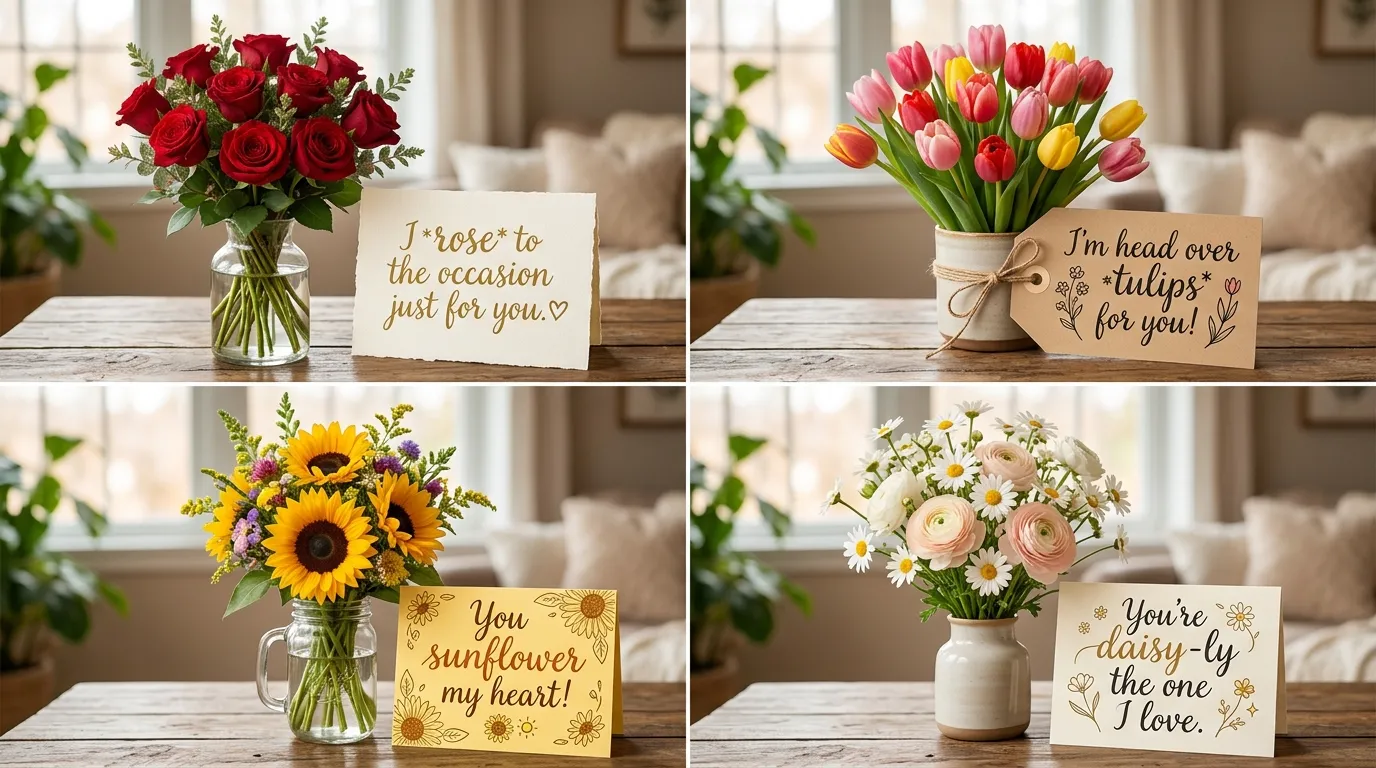 valentine's day flower puns